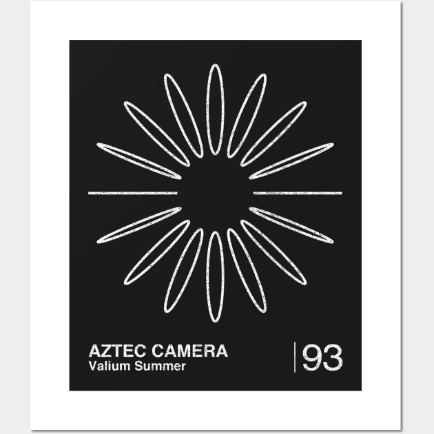 Aztec Camera / Minimalist Graphic Artwork Design Wall Art by saudade